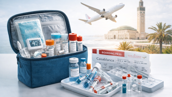 Médicaments de stimulation pour une FIV au Maroc : prix, organisation et comment les transporter en avion